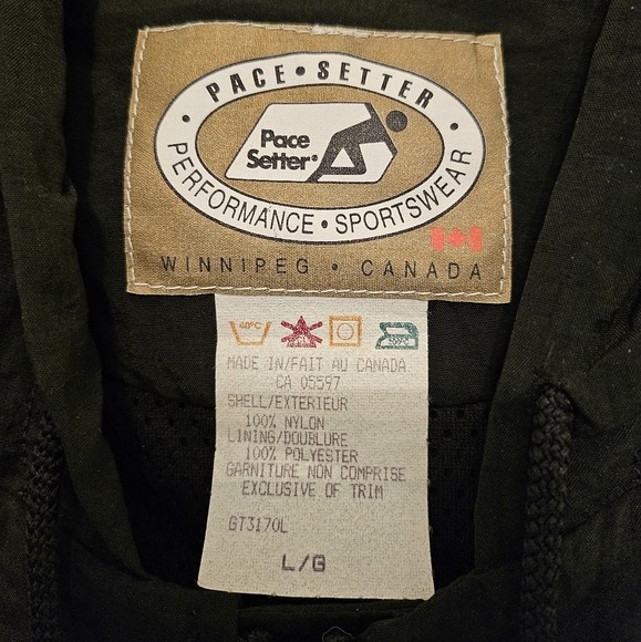 Vintage 1995 Pace Setter Retro Windbreaker Jacket | Size Large - Picture 9 of 9